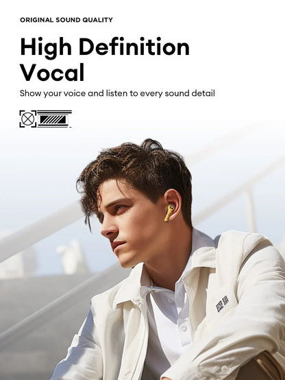 100% Original TRANSFORMERS TF-T23 TWS Bluetooth 5.4 Gaming Earphones Headphones Music Dual Mode Earbuds Choice High Quality