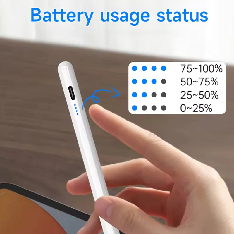Universal Stylus For Android Ios Windows Ipad Pencil With Magnetic Adsorption Tablet Accessory For Huawei Xiaomi Samsung Pencil