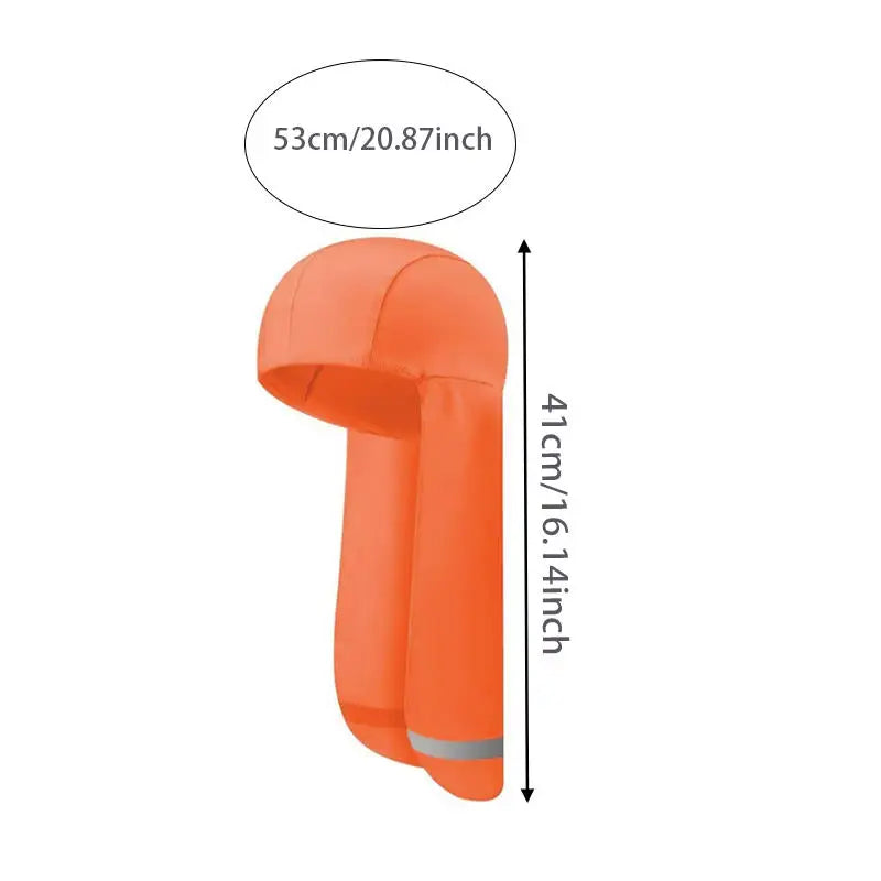 Cooling Cap Elastic Sun Shade Hat Wide Brim Neck Shield Elastic Hard Cap UV Protection to Cover Neck for Fishing Riding