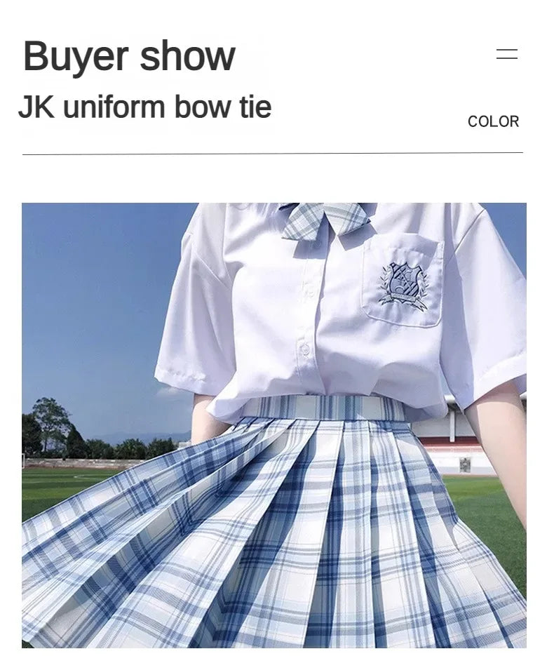 Plaid Fabric By The Meter for Japanese Jk Uniform Skirts Clothing Hair Band Clothes Pillowcases DIY Sewing Textile Anti Wrinkle