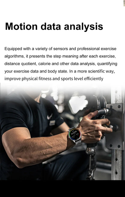 New Health Smart Watch ECG Heart Rate Blood Oxygen Blood Pressure Monitoring Bluetooth Call GPS Movement Trajectory Smartwatches