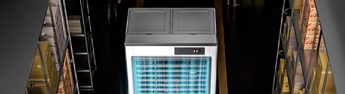 HXL Large Industrial Evaporative Air Cooler Water Cooled Air Conditioning Fan Electric Fan Household Water Filling