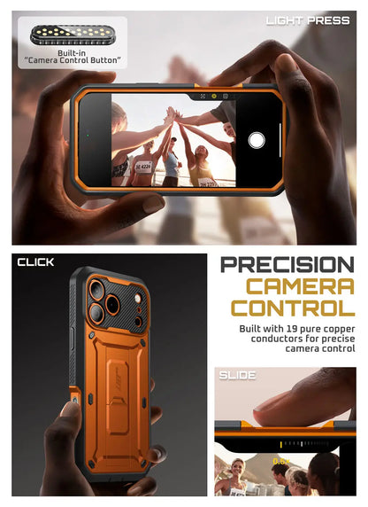 SUPCASE For iPhone 17 Pro Max Case 6.9" (2025) UB Pro Full-Body Heavy Duty Rugged Phone Case with Built-in Screen Protector