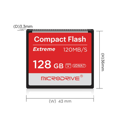 Compact Flash Card 256GB 128GB 32GB 64GB Real Memory Card High Speed 120MB/S CF Card The Best Quality Flash Cards for Camera