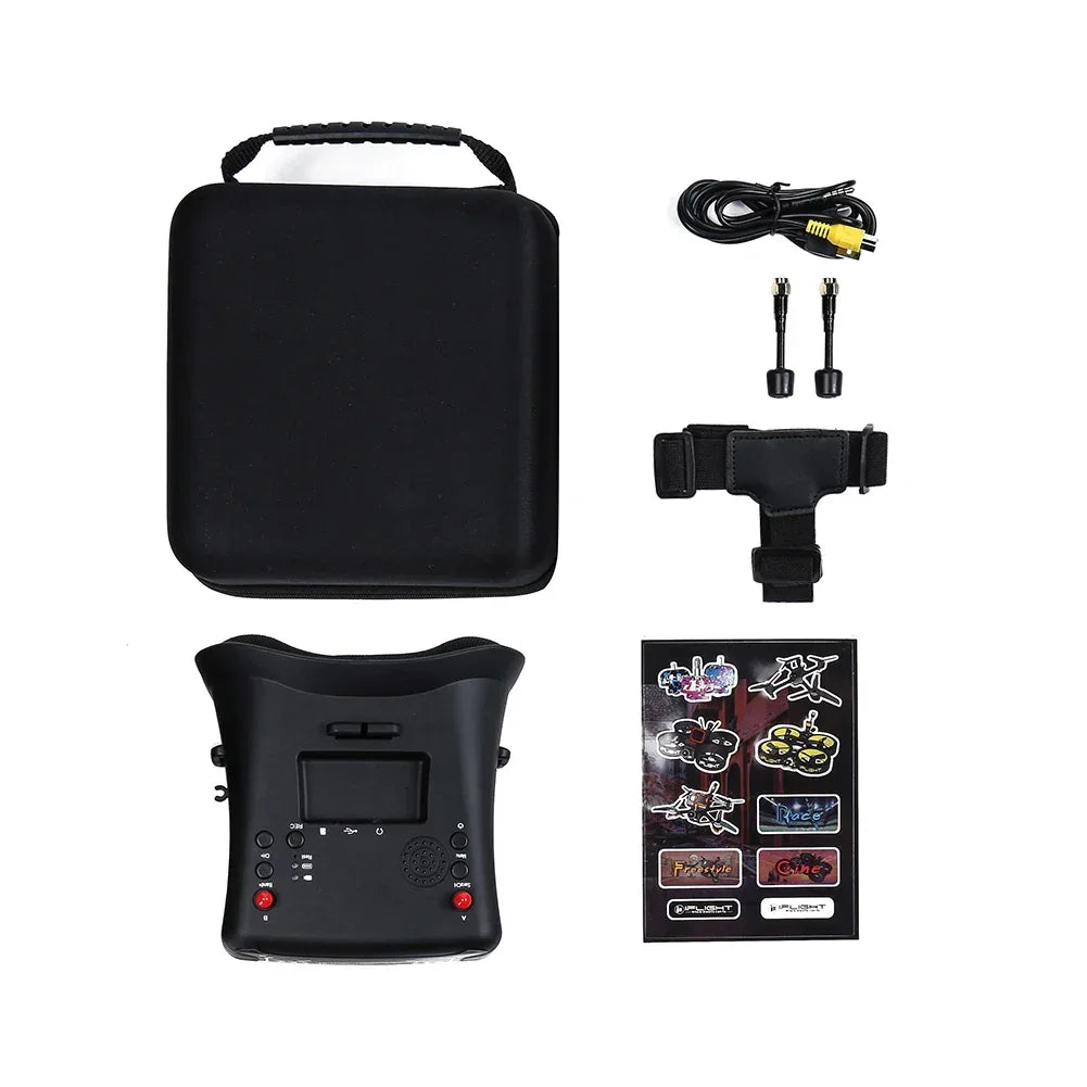 iFlight 4.3inch FPV Goggles 40CH 5.8GHz with DVR Function Built-in 3.7V 2000mAh battery for FPV part