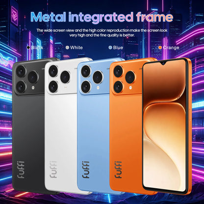 FUFFI Global Vision M17 Pro Max Smartphone Android 8GB RAM 256GB ROM 6.53 Inch Phone 24MP+48MP Dual SIM 4G Network Mobile Phones