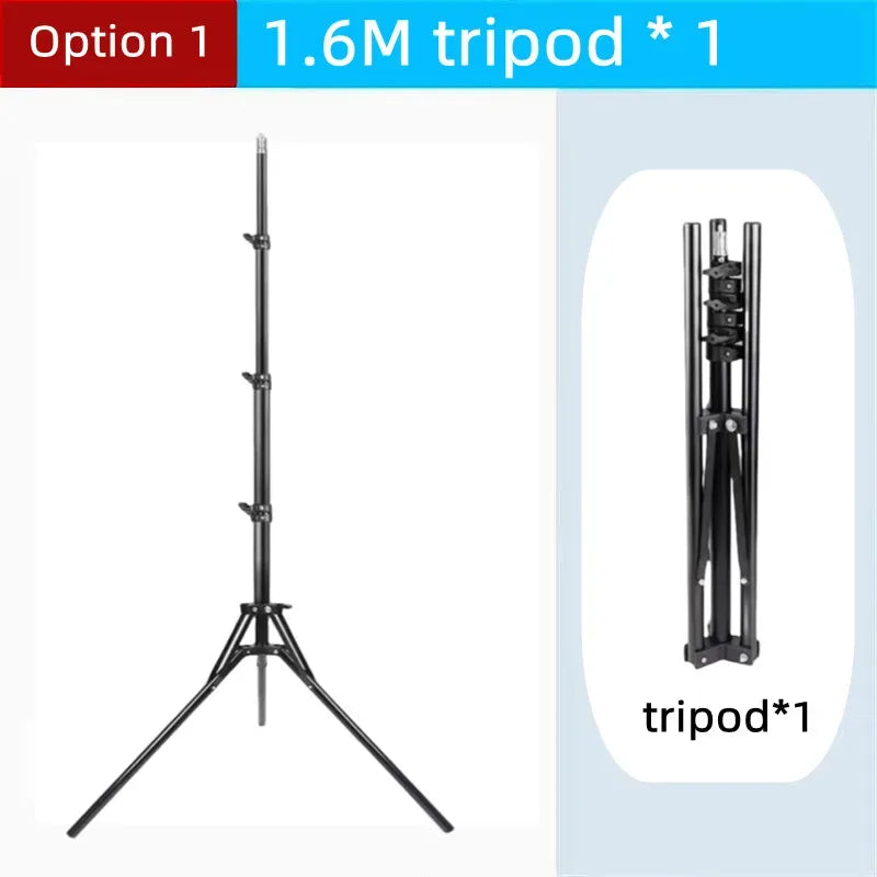 Extendable 160cm Projector Bracket Travel Tripod Photographic Lighting Stand for magcubic HY300Pro &HY320mini Projector