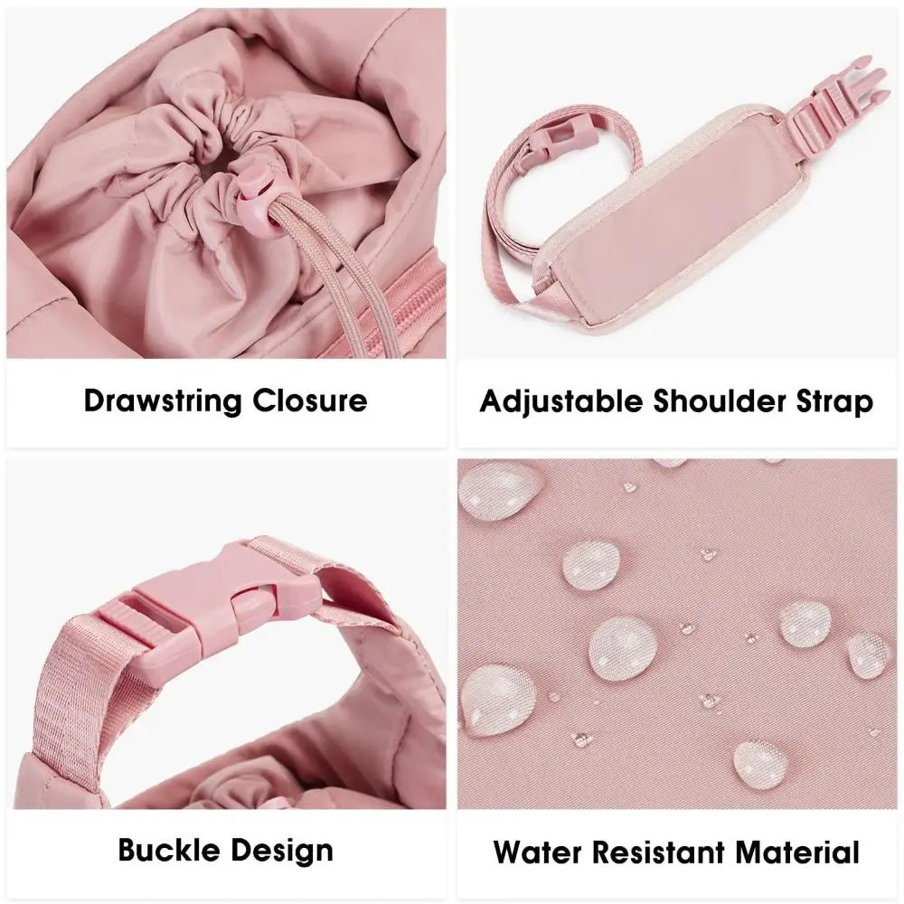 New Portable Water Bottle Carrier Bag Adjustable Outdoor Shoulder Bag Bottle Accessories with Straps Water Bottle Sleeve