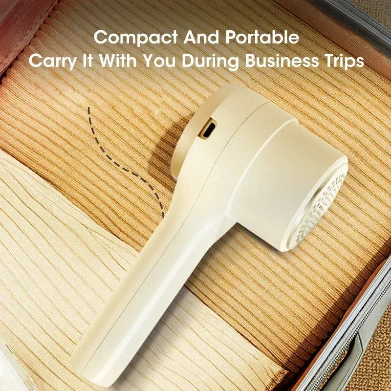 HOMEFISH Lint Remover for Clothing Electric Pellet Fluff Remover Rechargeable Fabric HairBall Shaver Removes Lint from Clothes
