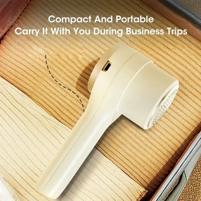 HOMEFISH Lint Remover for Clothing Electric Pellet Fluff Remover Rechargeable Fabric HairBall Shaver Removes Lint from Clothes
