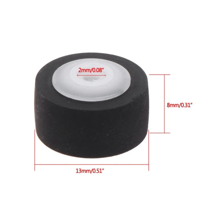 13mmx8x2 Car Press Belt Cartridge Audio Radio Tape Recorder Movement Rubber Pinch Roller Stereo Cassette Deck Wheel