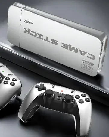 M15 Retro Game Console 2.4G Wireless Dual Controller 4K TV Game Stick 64GB 20000 Retro Games Retro Game Family Gift