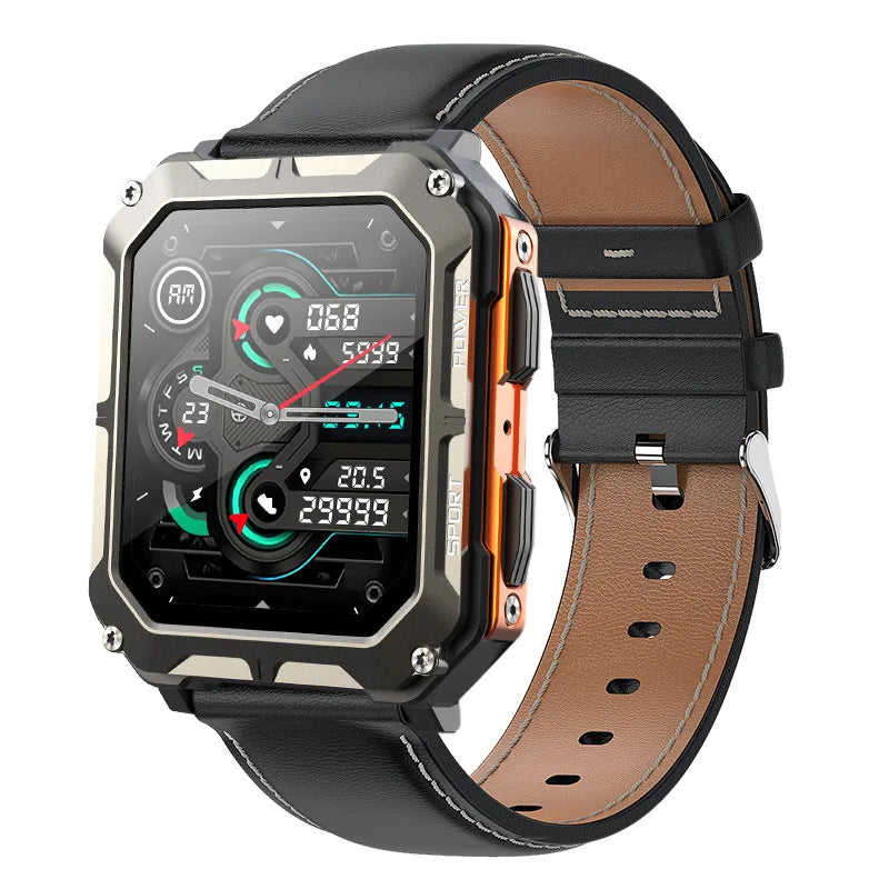 Smart Watch C20 PRO 1.83 Inch Men Music BT Call Outdoor Sports Fitness Tracker Heart Rate Blood Pressure Smartwatch