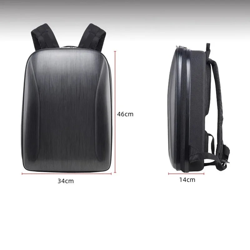 Backpack Hard Case EVA Liner Shock Absorption Waterproof Bag Storage Glasses V2 Motion Joystick Remote Control for DJI FPV Drone