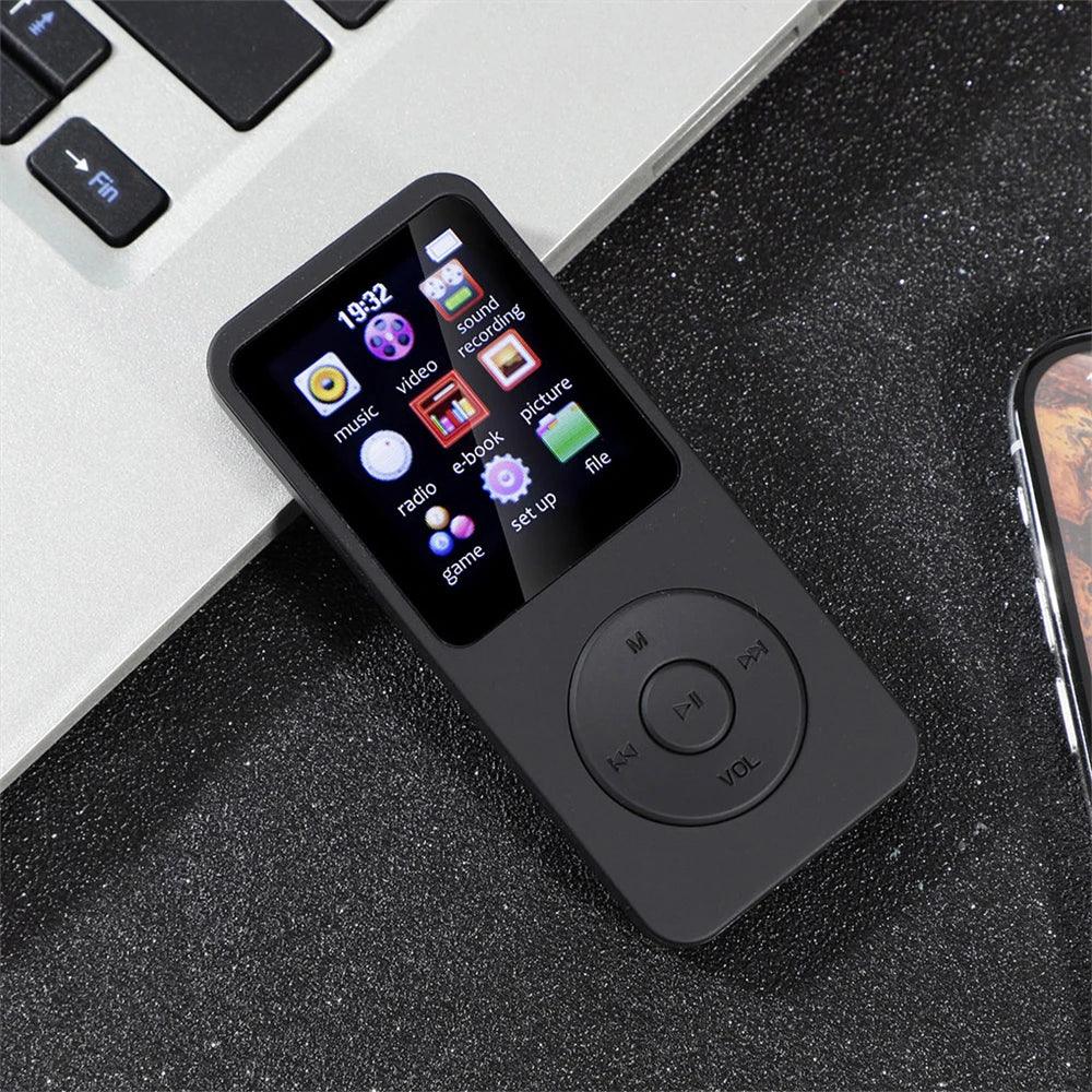 MP3 Player Outdoor Sports Fitness Mini Mp4/mp3 Support Bluetooth Lossless Hifi Music Player FM Radio Recorder Sport 128GB