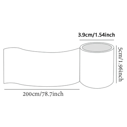 Mr. Paper 1 Roll Lace Flower PET Tape Home Decoration for Scrapbook Frame Phone Case Notebook Phone Case Collage Sticker Gifts