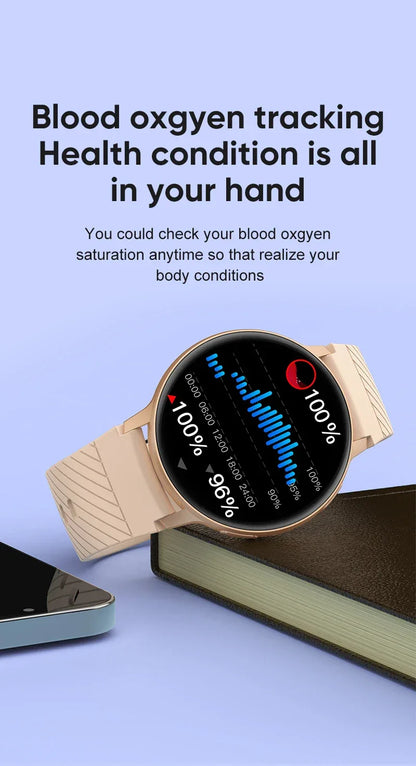 LIGE Bluetooth Call Smart Watch Women Custom Dial Watches Men Sport Fitness Tracker Heart Rate Smartwatch For Android IOS 2025