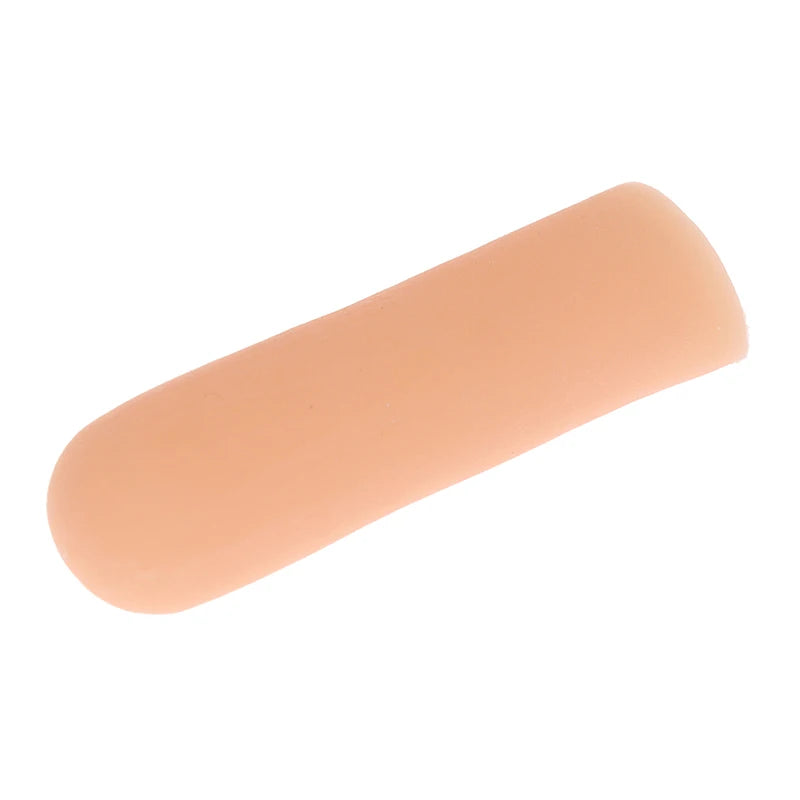 3/10pcs Finger Protector Anti-cut Silicone Gel Tube Hand Bandage Heat Resistant Finger Sleeves Great Cooking Kitchen Tools