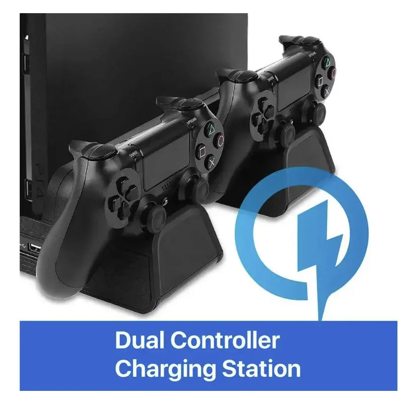Stand Fan For Support Sony Play Station PS4 Pro Slim Console Playstation PS 4 Game Controller Cooler Accessories Cooling Control