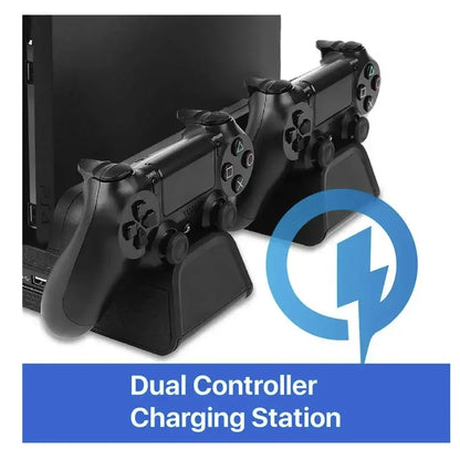 Stand Fan For Support Sony Play Station PS4 Pro Slim Console Playstation PS 4 Game Controller Cooler Accessories Cooling Control