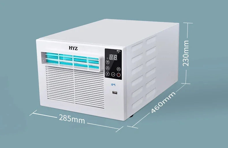 Home Portable Mobile Air Conditioning Dehumidification Desktop Mini Cooling Only Machine Free Installation with Remote Control