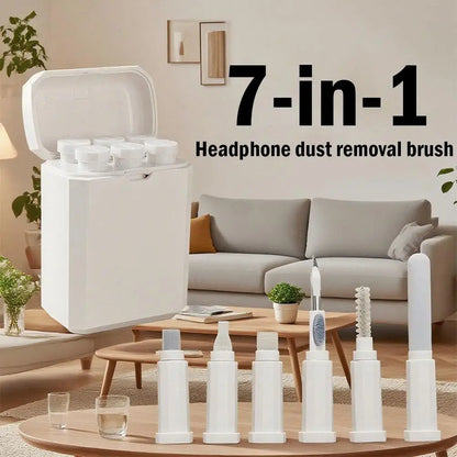 Multifunctional Keyboard Bluetooth Earbuds Cleaning Brush Mobile Phone Laptop Screen Computer Cleaner Dust Removal Brush