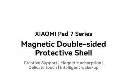 Original Xiaomi Pad 7 / Pad 7 Pro Magnetic Case 11.2" Double sided Protective Shell Smart Wake-up PU Material Bracket Black