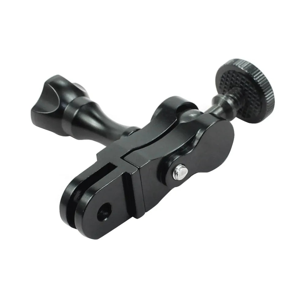 Universal Aluminum Arm Adapter Mount Bracket Connector W/ Knob 1/4'' Inch Screw for GoPro for OSMO Action YI Sports DSLR Cameras