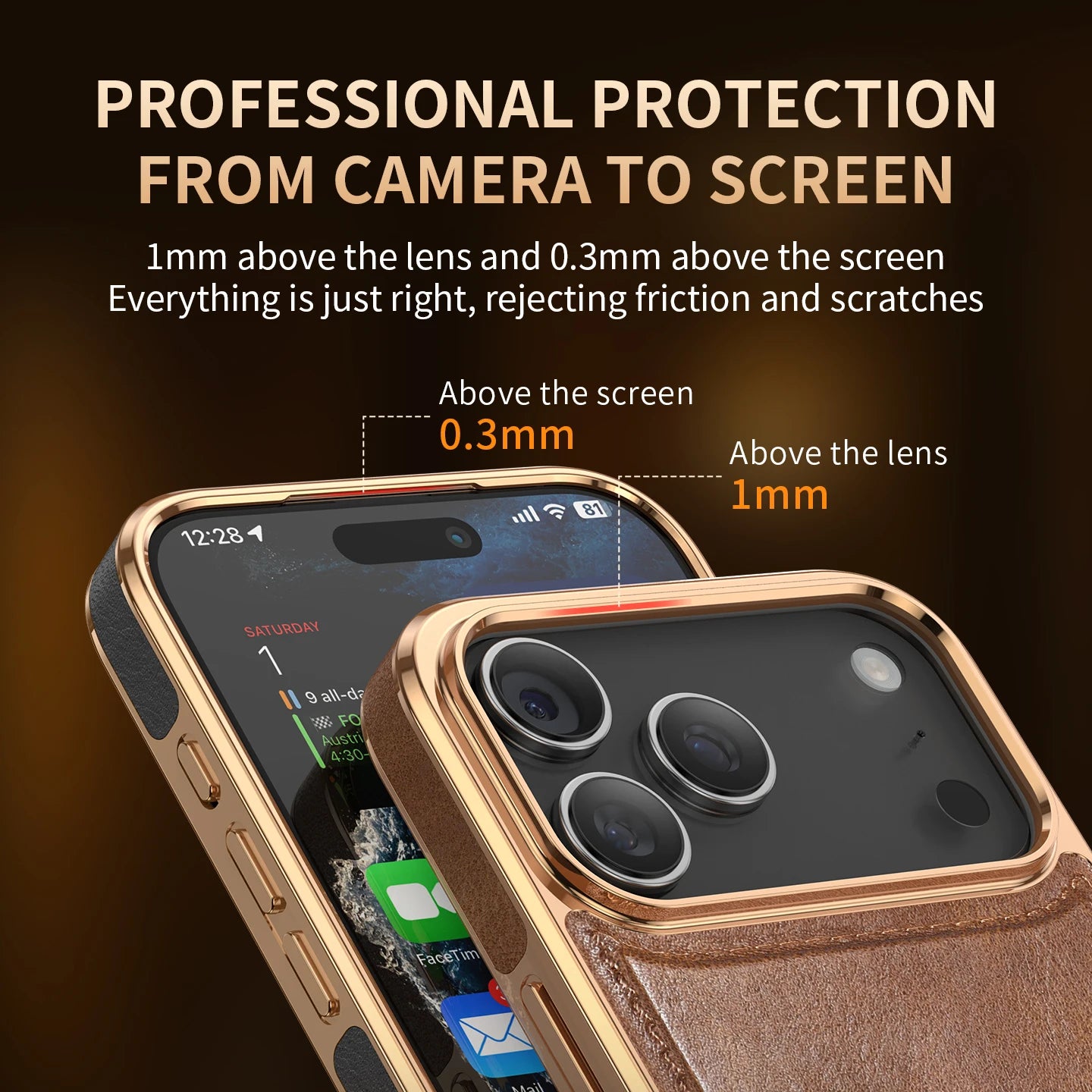 Business Retro Leather Back Case For iPhone 17 Pro Max / 17 Air For Magsafe Magnetic Magnets Shell
