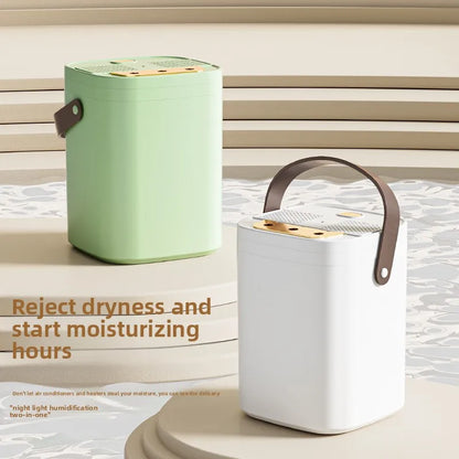 USB three nozzle humidifier 1.8L large capacity household air humidifier aromatherapy diffuser LED night light spray