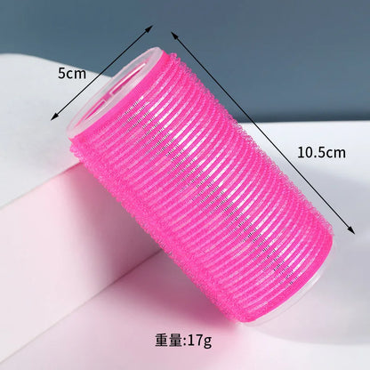 Large Self-Adhesive Hair Rollers Hairdressing Home Use DIY Magic Styling Roller Roll Curler Hair Women Beauty Tools 미용실파마