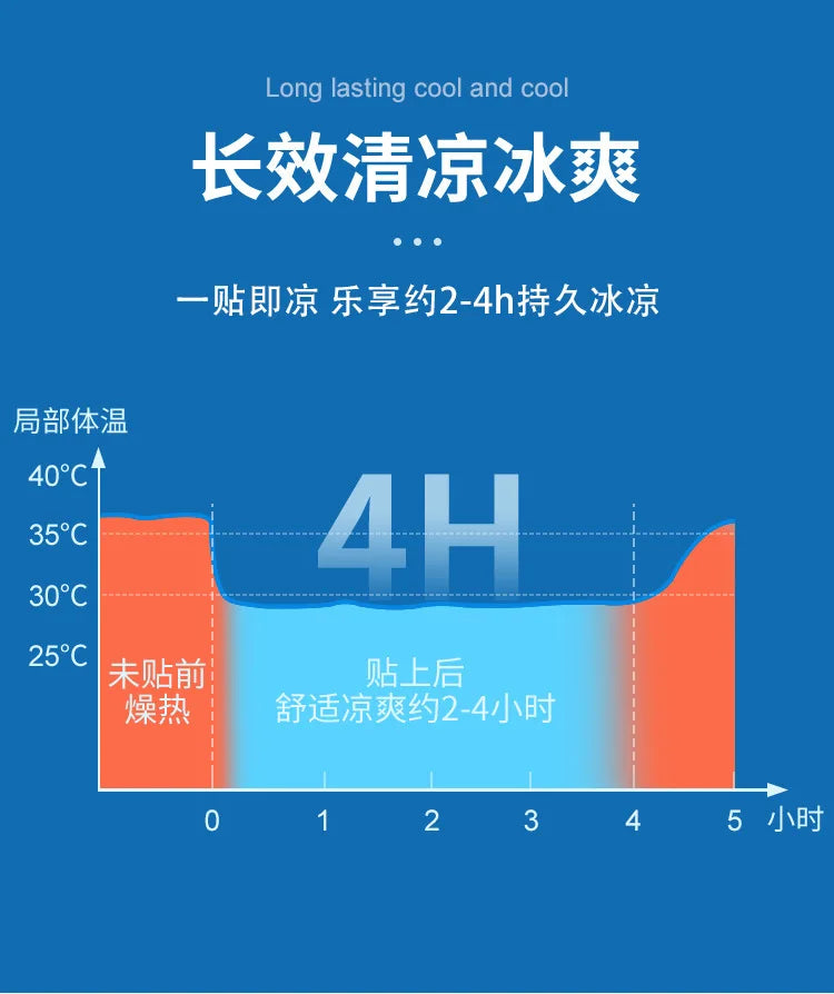 Ice Cool Sticks Cool Summer Cool Student Military Training Refreshing Heatstroke Prevention Cooling Heat Dissipation Artifact