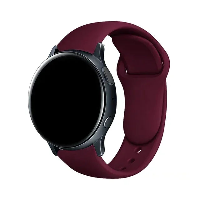 18mm 20mm 22mm Women Silicone Smart Watch Strap Wristband For Garmin Venu 3S 2S Forerunner 165 265S 255 Bracelet Watchband