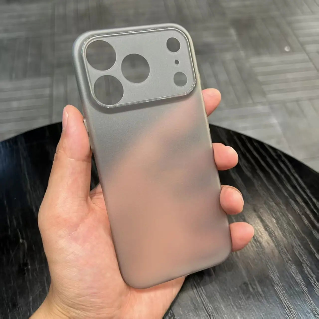 Ultra Thin PP Hard Case for iPhone 17 Air 17 16 15 14 13 12 mini 11 Pro X XR XS Max 16E Clear Translucent Shockproof Slim Cover