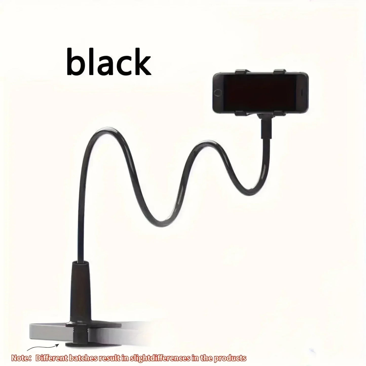 360Rotating Phone Holder Adjustable Long Arm Bed Desk Mount  Cellphone Stand 10in Multifunctional Lazy Bracket Strong Grip