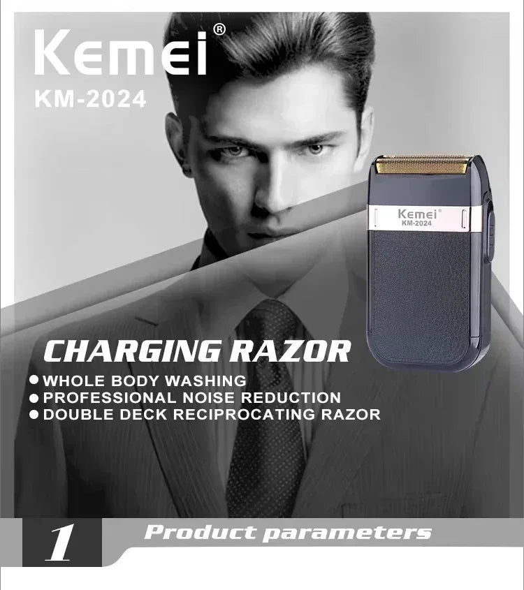 Kemei Professional Electric Hair Clippers Beard Clipper Rechargeable Men's Shaver Hair Trimmer KM-2628 KM-678 KM-2024 Clipper