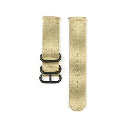 Nylon Watch Band Waterproof Ballistic Nylon One- Military Watch Straps for Men & Women Choice of Color & Width 18mm, 20mm, 22mm