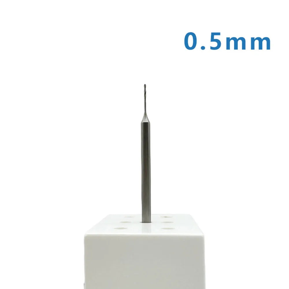 High Speed Steels Twist Drill for Drilling Hard Earmold Sound Outlet Shaping Hard Earmolds Small Diameter Drill Bit Tiny Drill