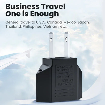 US Plug Adapter US to EU Plug Adapter European EU To US JP CN Power Adapter Electrical Plug Converter Sockets AC Charger Outlet