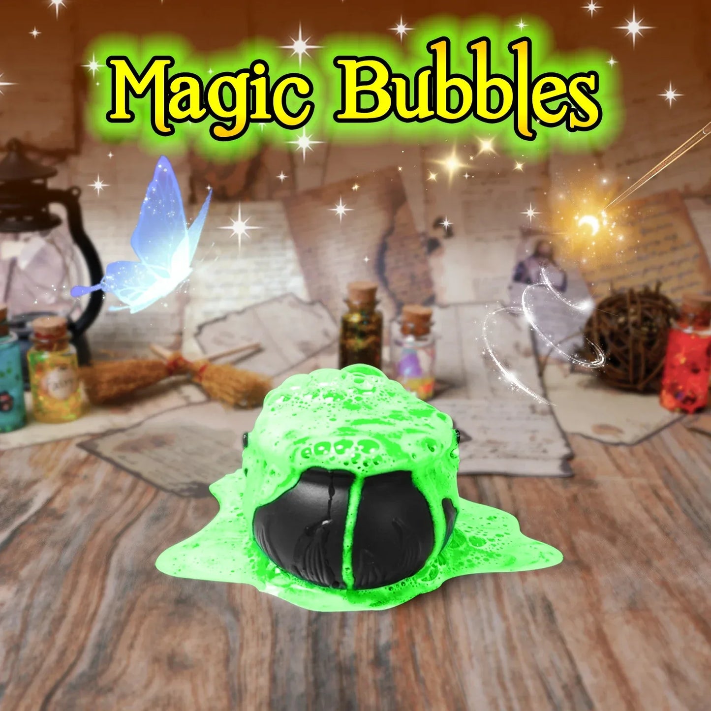 Fairy Magic Potions Kit Kids DIY Witch Glowing Spell Potion DIY Handmade Toys Science Experiments Kids Craft Kit Educational Toy