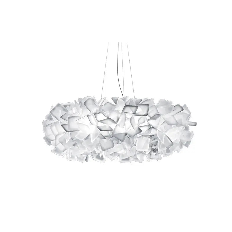 Modern Hanging Ceiling Lamp Chandelier for Living Room Lustre Petal Pendant Chandelier Bedroom Restaurant Black Indoor Lights