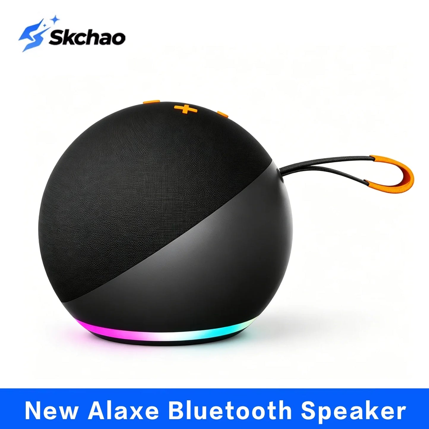 Portable Outdoor Alexa Bluetooth Speaker Designed for Owl With High-quality Sound And a Mini Desktop Design Audio