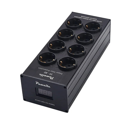 Pawalle Tp80 Audio Noise AC Power Filter Power Conditioner Power Purifier Surge Protection with EU Outlet Power Strip