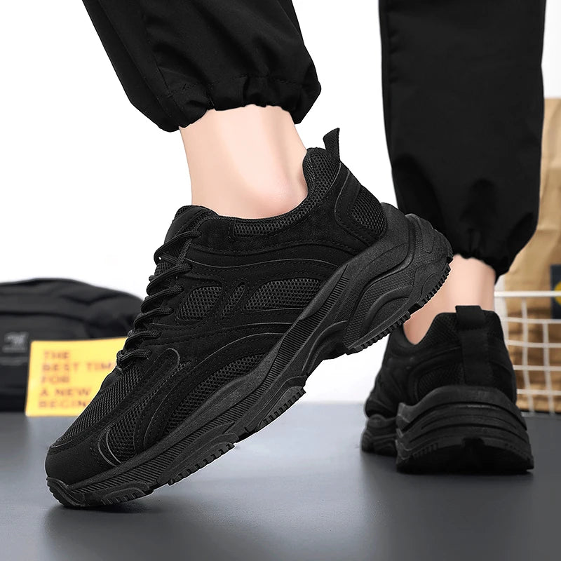 LItfun Non Slip Outdoor Casual Sports Shoes Shoes Breathable Mesh Walking Sneakers Men Running Shoes Lightweight Tennis Shoes