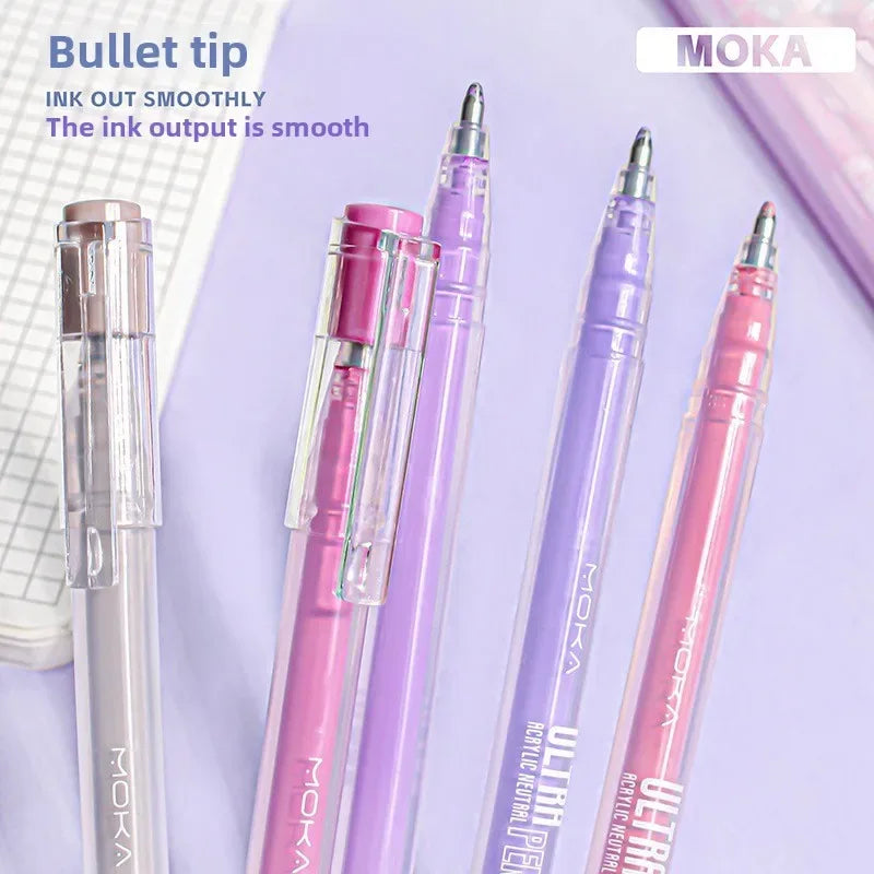150/6 Colors Acrylic Gel Pen Student Diary Scrapbook Painting DIY Gel Pen Set Color Drawing Doodling Art Markers School Supplies