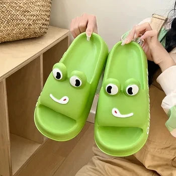 Cute Tiger Paw Slippers Men New Summer Outdoor Slides Shoes Unisex Funny Cartoon Bear Cat Claw Lovers Slipper Novelty Flip Flops