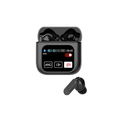 SE60 High quality Touch Screen ANC Wireless Earphones TWS Noise Cancelling Earbud Bluetooth 5.3 Long Battery life HiFi Headphone