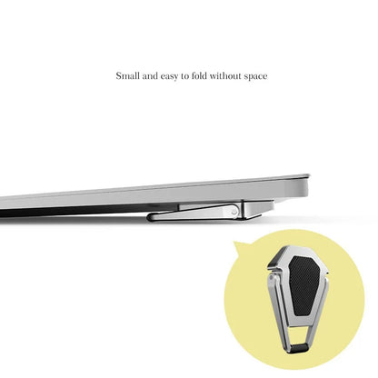 Foldable Metal Laptop Stand Universal Non-slip Bracket Support for Macbook Pro Air Lenovo Notebook Laptops Mount Holder Feets