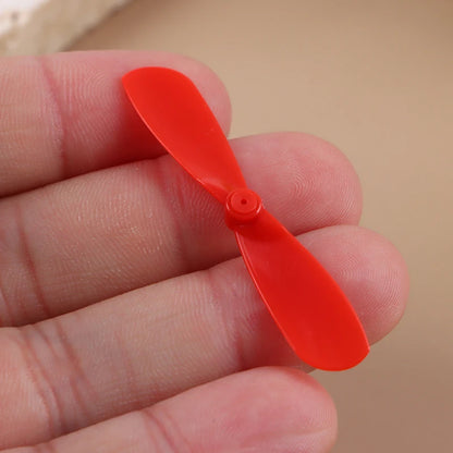 10pcs 46mm 4.6cm 0.8mm CW CCW AB Props Propellers Main Blades fit 716 615 720 Coreless Motor For Airplan Drone (5 Pair)