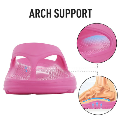 Evshine Summer Plantar Fasciitis Feet Sandals with Arch Support Best Orthotic flip Flops for Flat Feet Heel Pain For Women